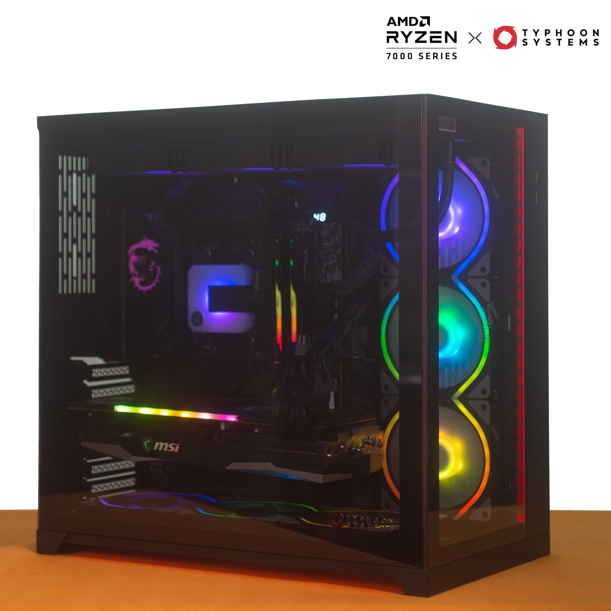 Typhoon Systems O11 Razer Ryzen 7000